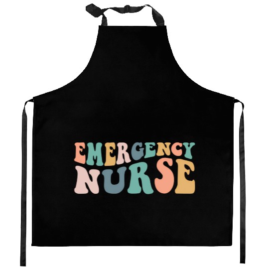 Groovy Er Nurse Emergency Room Nurse School Wo Kitchen Aprons