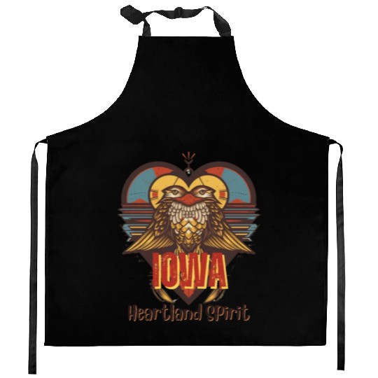 IOWA Heartland Spirit Kitchen Aprons