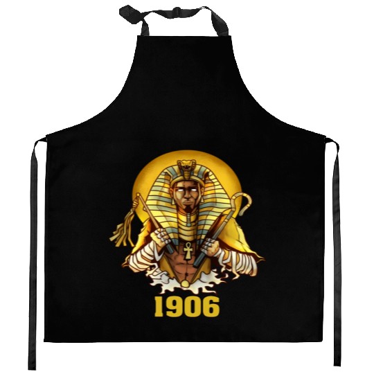 1906 Sphinx Alpha Ace Fraternity Pharoah Kitchen Aprons