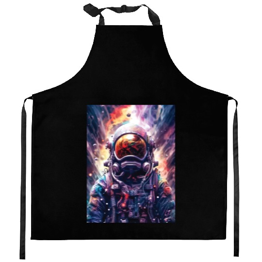 Orbital Outlaw Kitchen Aprons