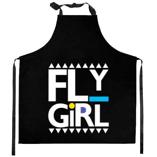 Fly 80S 90S Old School Hip Hop Kitchen Aprons
