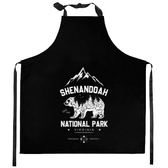 Shenandoah National Park Kitchen Aprons
