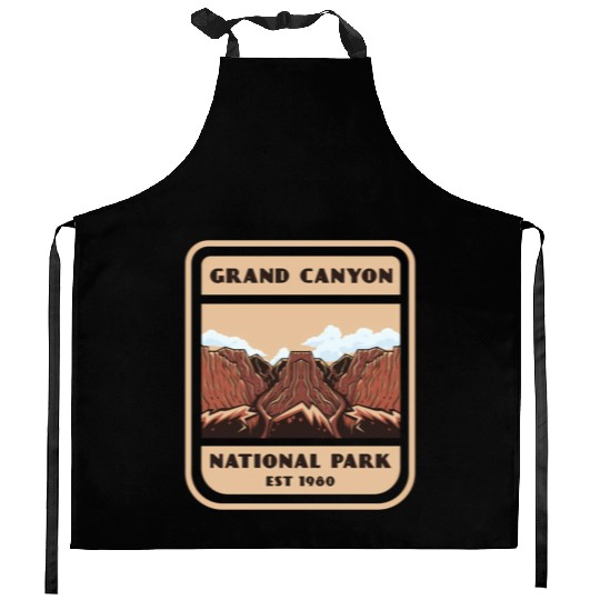 Grand Canyon National Park Vintage Style Kitchen Aprons