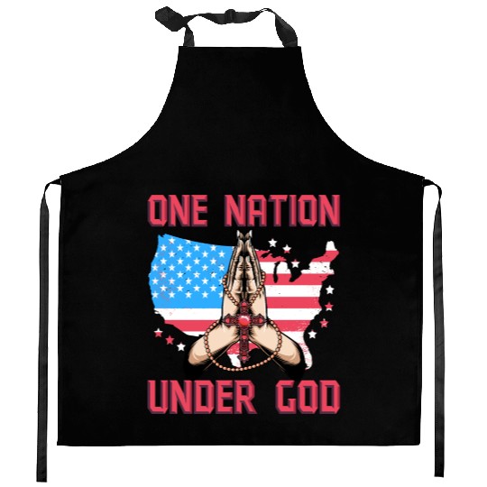 One Nation under God Kitchen Aprons