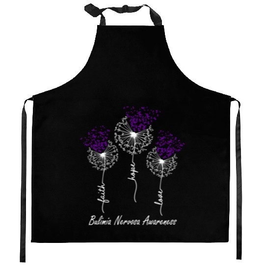 Faith Hope Love Bulimia Nervosa Awareness Kitchen Aprons