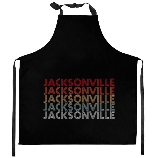 Jacksonville Florida Rainbow City Kitchen Aprons