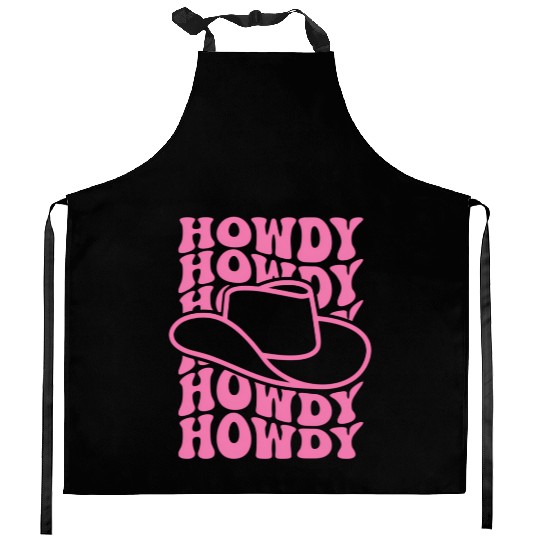 Howdy Western Rodeo Cory Southern Cowgirl Kitchen Aprons