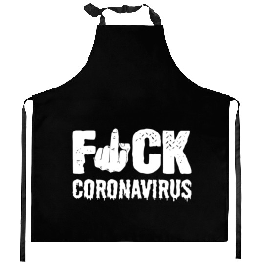 Fuck Coronavirus Doctor Gift Kitchen Aprons