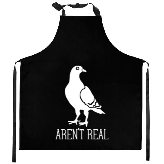 Birds Aren t Real Conspiracy Pigeon Retro Kitchen Aprons