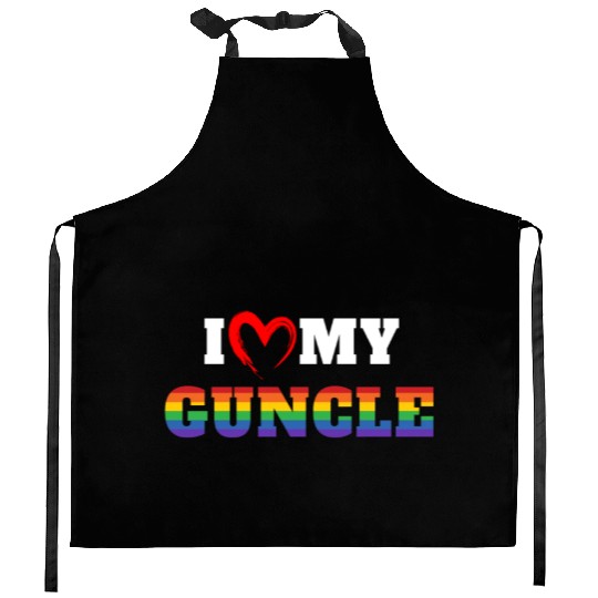I Love My Guncle Gay Uncle Gay Kitchen Aprons