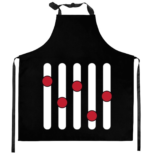Music bass Kitchen Aprons