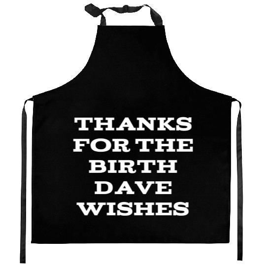 Happy Birth Dave For Person Named David Kitchen Aprons