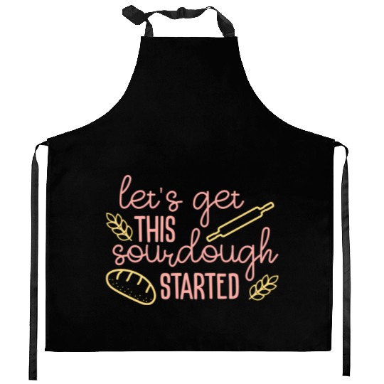 Sourdough Bread Baking Kitchen Aprons