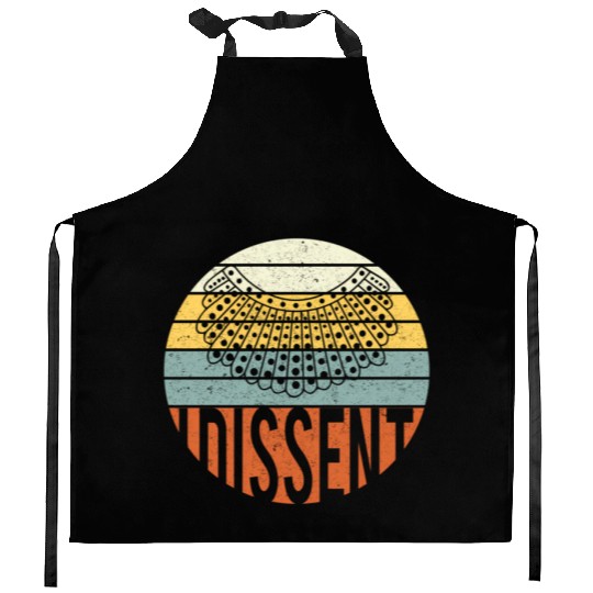 I Dissent Quote Kitchen Aprons