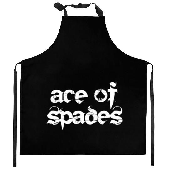 ace of spades Kitchen Aprons