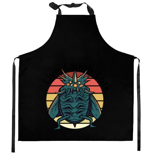 Live Laugh Lurk Kitchen Aprons