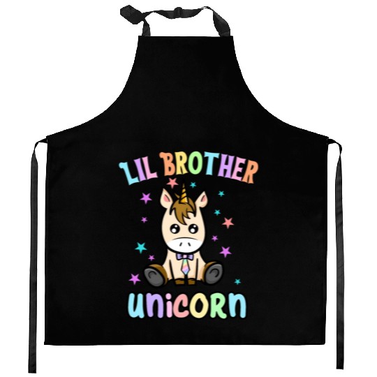 Lil Brother Uorn Party Toddlers Kitchen Aprons