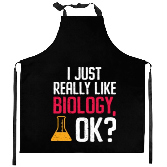 Biology Gift Biologist Kitchen Aprons