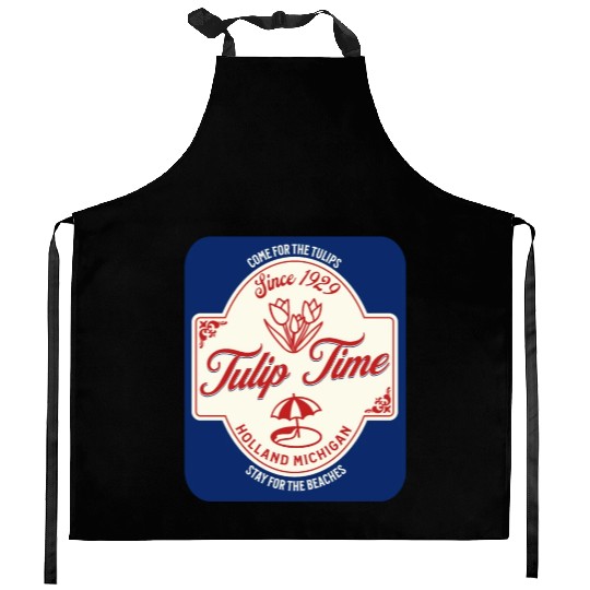 Tulip Festival Time in Holland Michigan! Kitchen Aprons