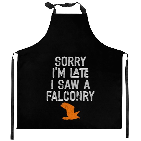 Falconry Bird Falcon Hunting Falconer Kitchen Aprons