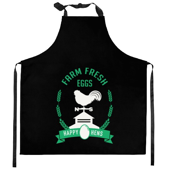 Farm Fresh Eggs Kitchen Aprons