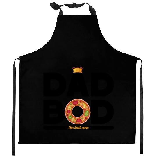 Dad Bod is the best dad ever Kitchen Aprons Gifts for Dad