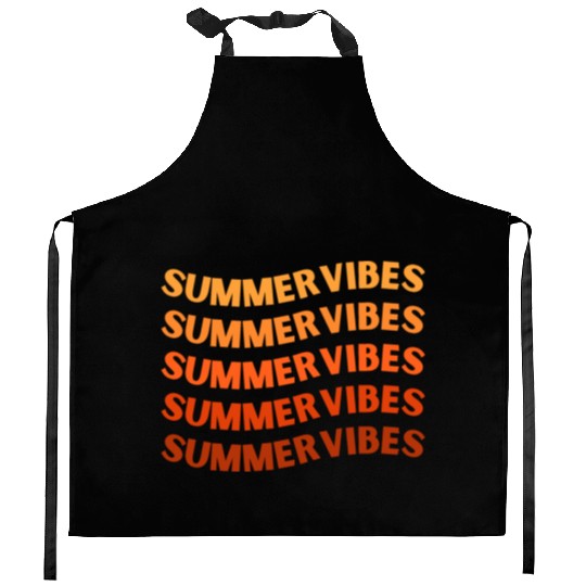 Summer Vibes (Warm) Kitchen Aprons