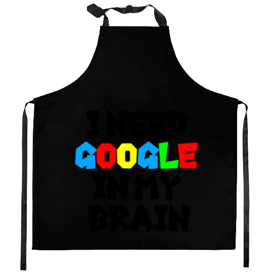 I need GOOGLE girl Kitchen Aprons