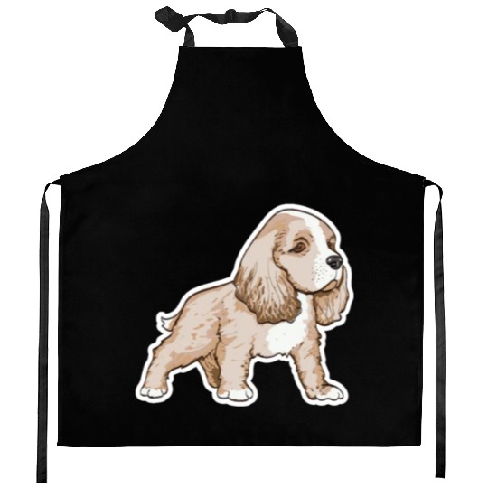Cavalier King Charles Spaniel Kitchen Aprons