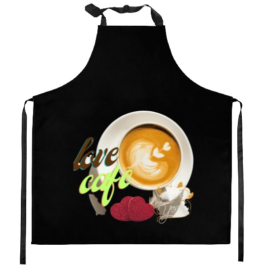 Chemise de café et de psychologie, Kitchen Aprons drôle d
