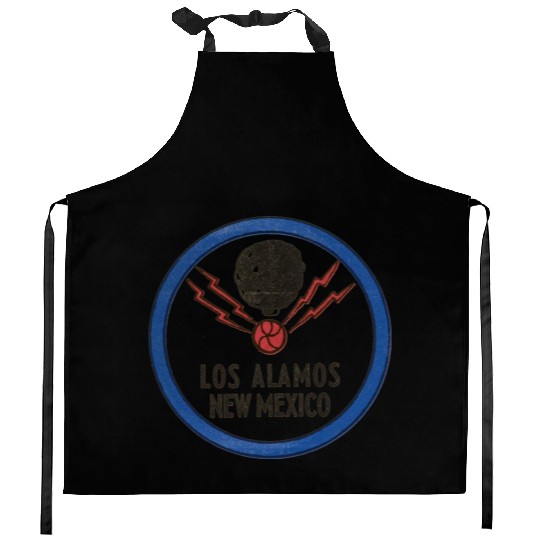 Manhattan Project Los Alamos, New Mexico Nuclear W Kitchen Aprons