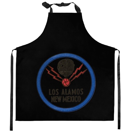 Manhattan Project Los Alamos, New Mexico Nuclear W Kitchen Aprons