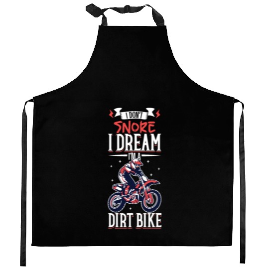 Dirt Bike Dirt Bike Riding Motocross Dirt Biking Kitchen Aprons