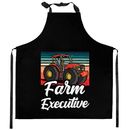 Farm Executive Farmers Ranch Farming Farmer Kitchen Aprons