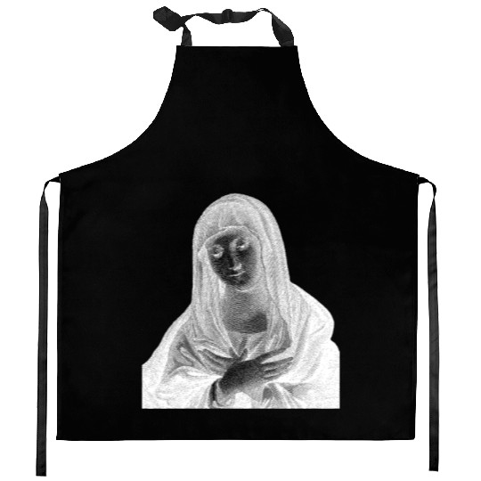 Our Lady Of Guadalupe Virgin Mary Kitchen Aprons