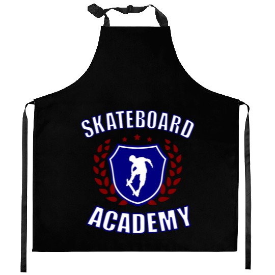 Skateboard Academy Kitchen Aprons