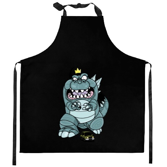 Funny Animal Face Kitchen Aprons