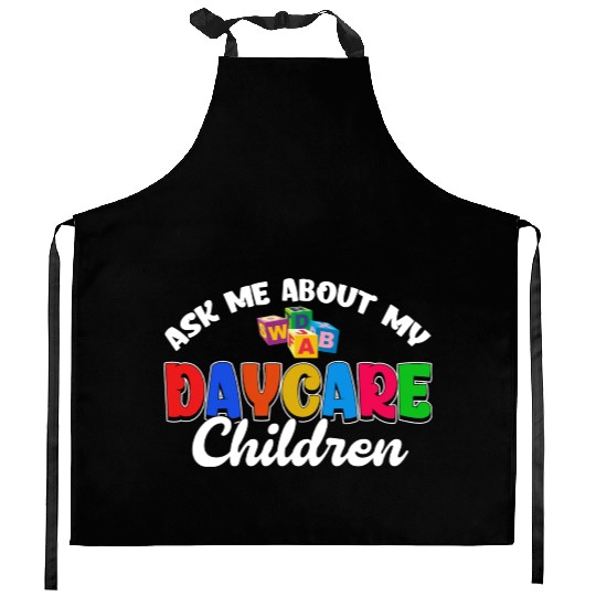 Childcare Teacher Daycare Teacher Daycare Provider Kitchen Aprons