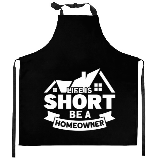 Homeowner Couples Real Estate Home Owner green Kitchen Aprons