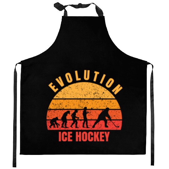 Evolution ice hockey Kitchen Aprons