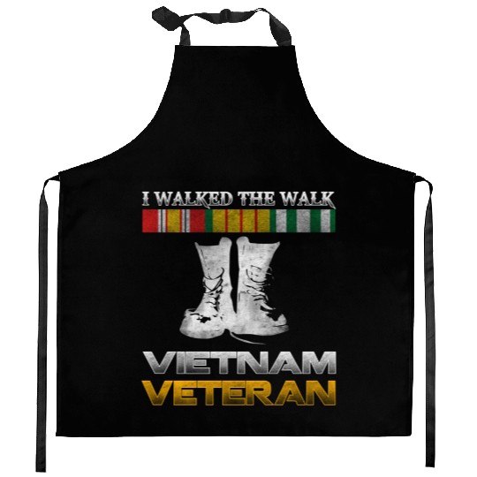 Vietnam Veteran Us Veterans Day For Kitchen Aprons