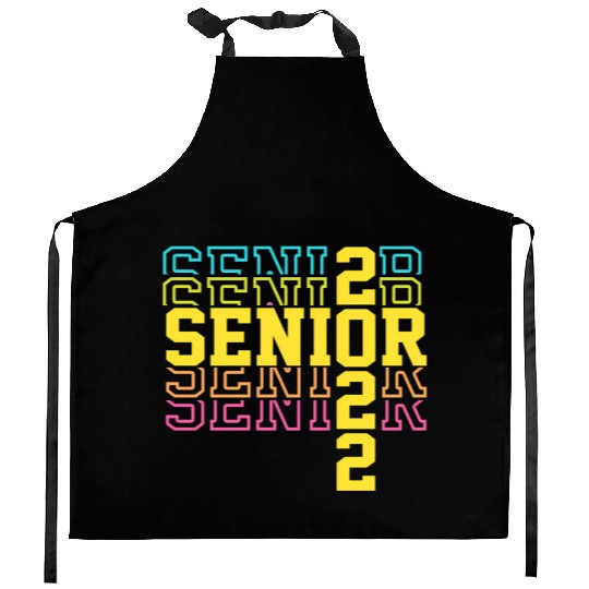 Grad 22 Senior Class Of 2022 Bright Colors Ns Will Kitchen Aprons