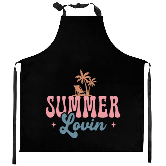 Summer Vibes Kitchen Aprons