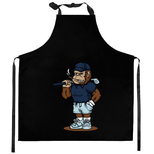 Ape Golf Kitchen Aprons