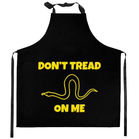 Dont Tread On Me Line Snake Kitchen Aprons