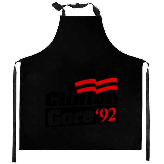 Clinton Gore '92 Bill Clinton President Kitchen Aprons