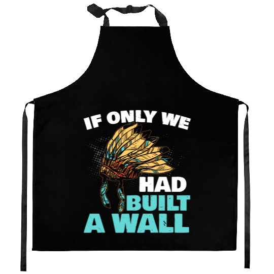 Aboriginal Indians Indigenous Native American Day Kitchen Aprons