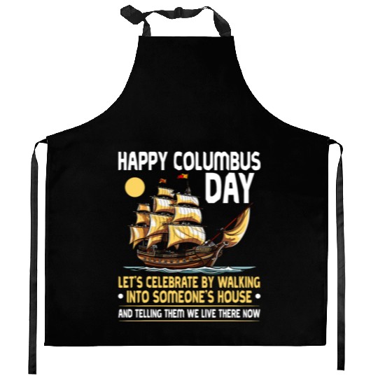 Aboriginal Indians Indigenous Native American Day Kitchen Aprons