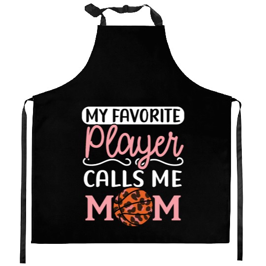 Daughter Basketball Sport Basketball Dad Mom Kitchen Aprons