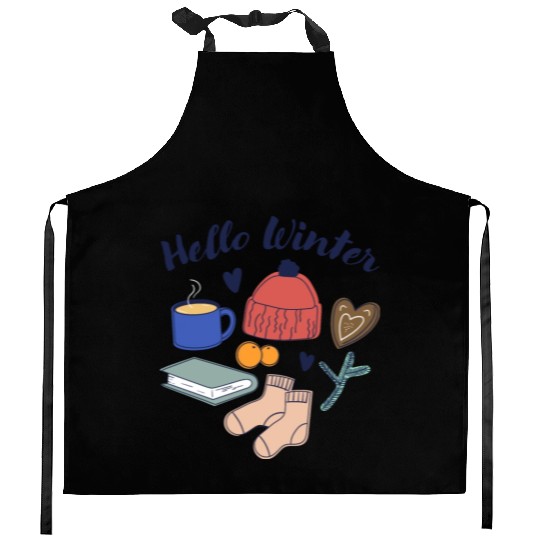 Winter Wonderland Magic Kitchen Aprons